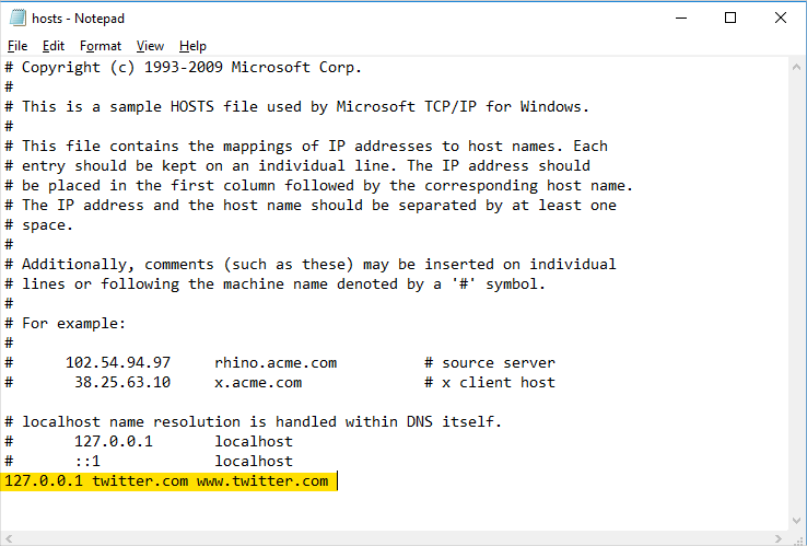 windows hosts file for mac os x